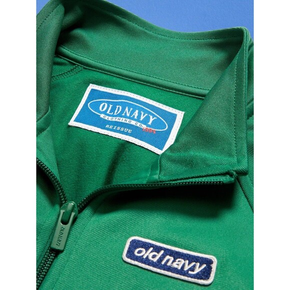 Old Navy '94 Track Jacket for Girls Sz-XXL Green - Picture 2 of 6